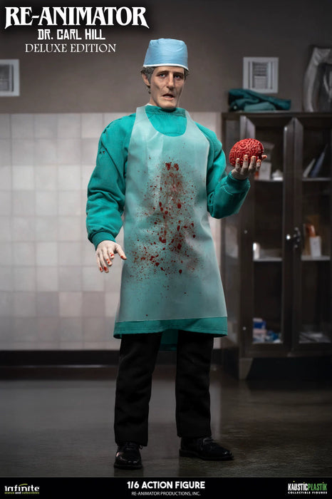Pre-order 1/6 Infinite Statue CARL RE-ANIMATOR DOCTOR CARL HILL Action Figure