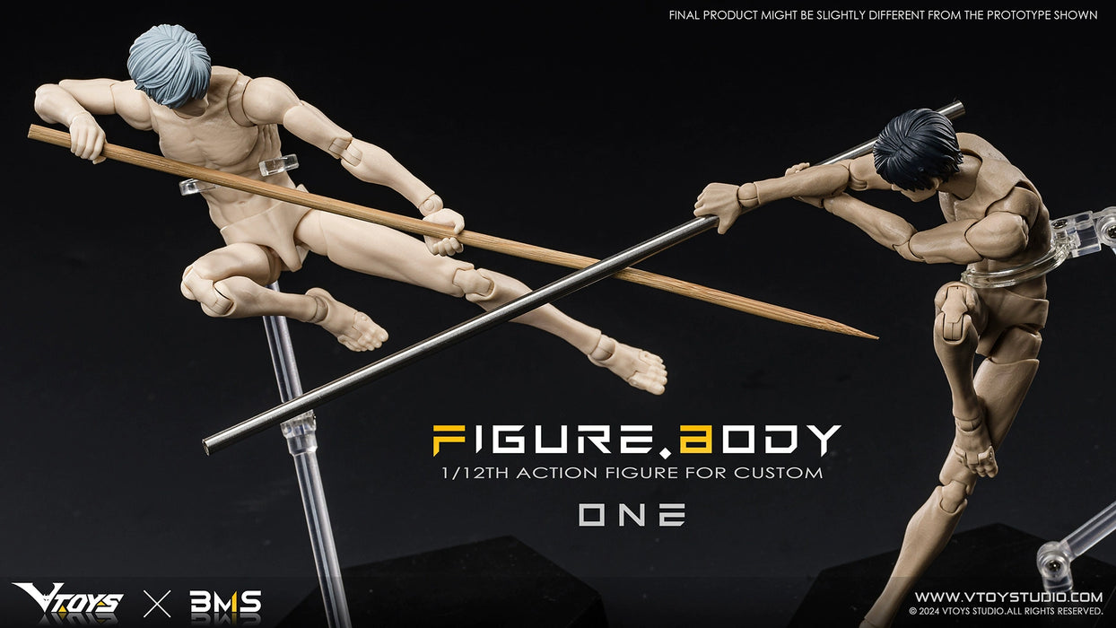 Pre-order 1/12 VTOYS X BMS Figure Body One VB002 VB003