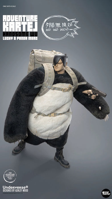 Pre-order 1/6 Underverse UV202514 DIRTY BOI PANDA HANDSOME WU Action Figure