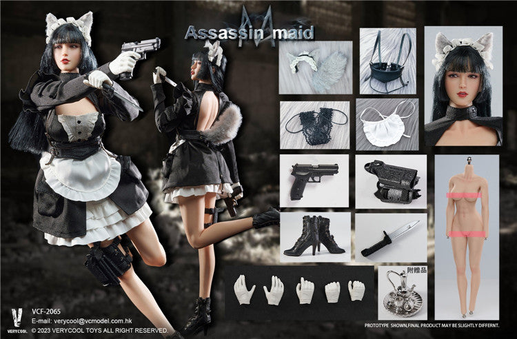 Pre-order 1/6 Verycool VCF-2065 Assassin Maid Michelle Action Figure