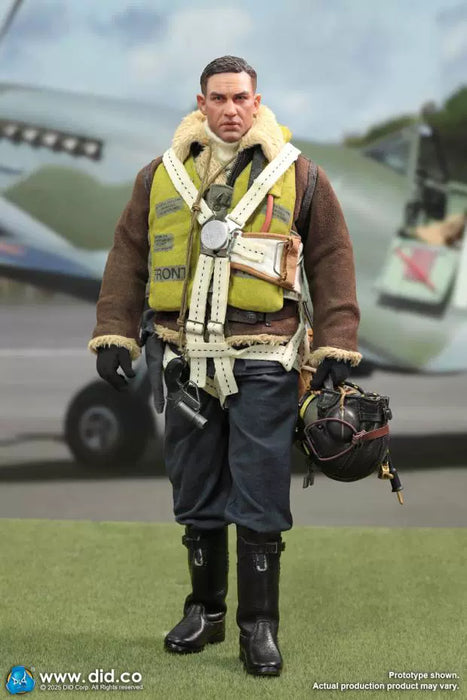 Pre-order 1/6 DID K80187 WWII British Pilot Squadron Leader – Tom Action Figure