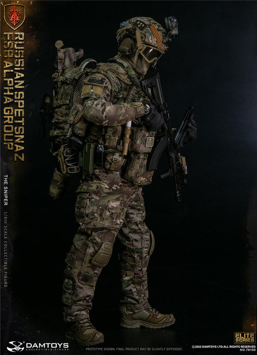 Pre-order 1/6 DAMTOYS 78100 RUSSIAN SPETSNAZ FSB ALPHA GROUP SNIPER