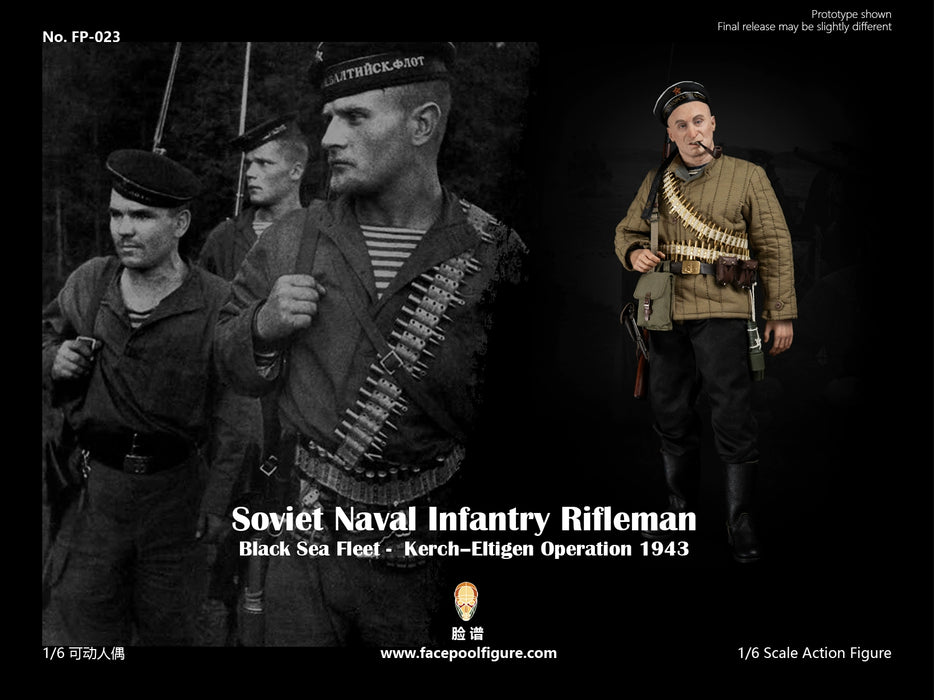 Pre-order 1/6 Facepool FP023 Soviet Naval Infantry Rifleman – Black Sea Fleet