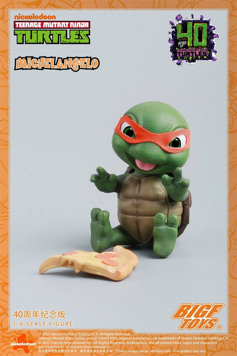 Pre-order 1/6 BIGFTOYS BIGF-004 TMNT Michelangelo Action Figure