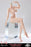 Pre-order 1/6 Longshan LSJS-TS01 Peach-Shaped Full-Hips Platinum Silicone Steel-Bodied Female Body