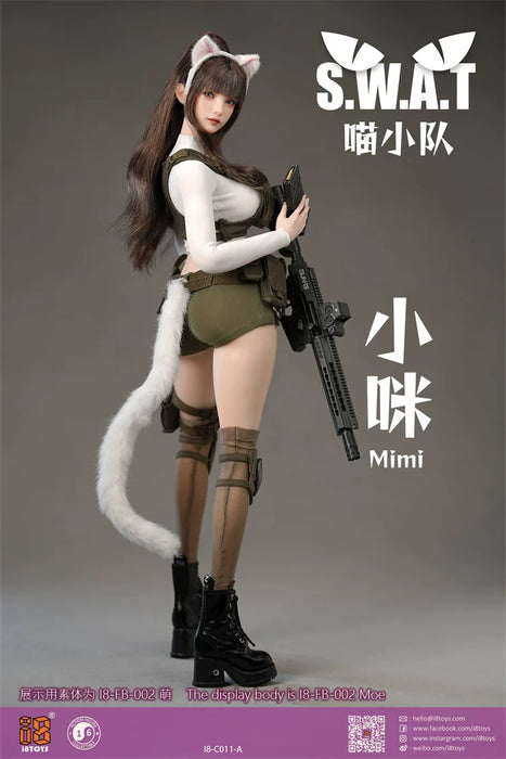 Pre-order 1/6 i8TOYS i8-C011 Meow SWAT - Mimi Clothing set