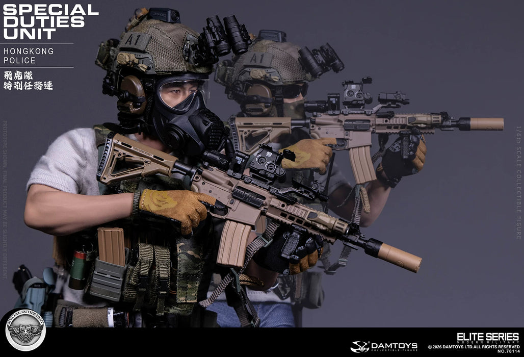 Pre-order 1/6 DAMTOYS 78114 HK SDU Assault Team Leader Action Figure