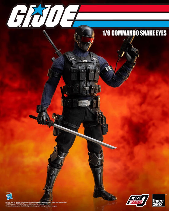Pre-order 1/6 ThreeZero 3Z0550 Commando Snake Eyes Action Figure