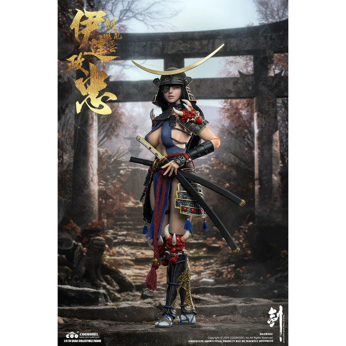 Pre-order 1/6 COOMODEL SW001 SWORDS OF CHAOS - DATE MASAMUNE（Warrior Maiden Edition）
