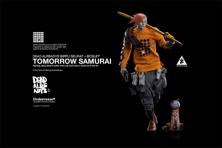 In-stock 1/6 Underverse UV20053 BIPPU SEURAT Tomorrow Samurai Action Figure