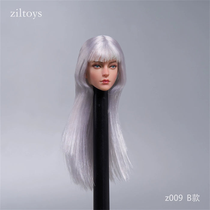 Pre-order 1/6 ZILTOYS Z009 Female head sculpt H#Suntan