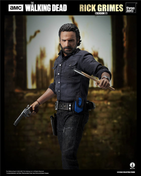 Pre-order 1/6 ThreeZero 3Z059 The Walking Dead Rick Grimes (Season 7)