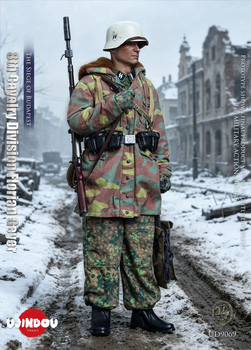 Pre-order 1/6 UJINDOU UD9069 8th Cavalry Division Florian Geyer The Siege of Budapest Action Figure