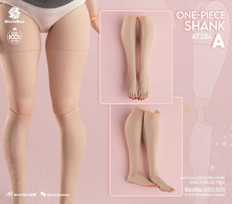 In-stock 1/6 AT204 One-piece Shank Accessories Pack with Thigh