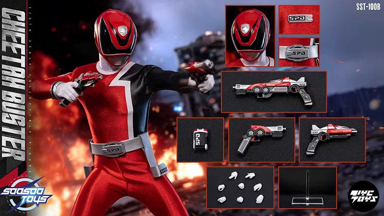 Pre-order 1/6 Soosootoys SST-100B Cheetah Buster Action Figure