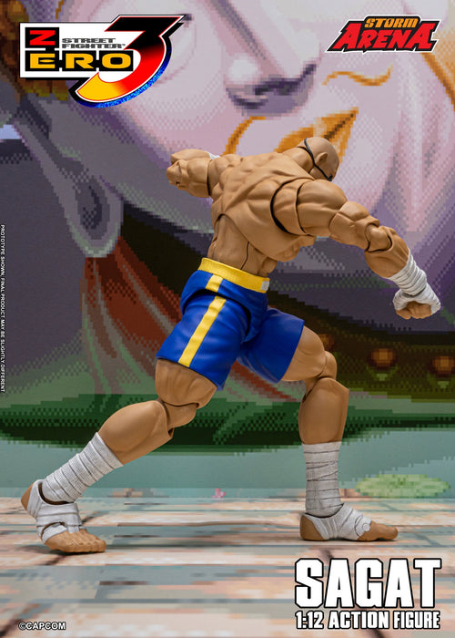 Pre-order 1/12 Storm Collectibles SFSA03 SAGAT - Street Fighter ZERO 3 "STORM ARENA"