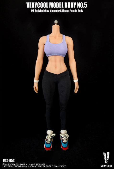 Pre-order 1/6 Verycool VCD-05 Body No.5-Female Body with a Bodybuilding Muscular Physique (A/C)