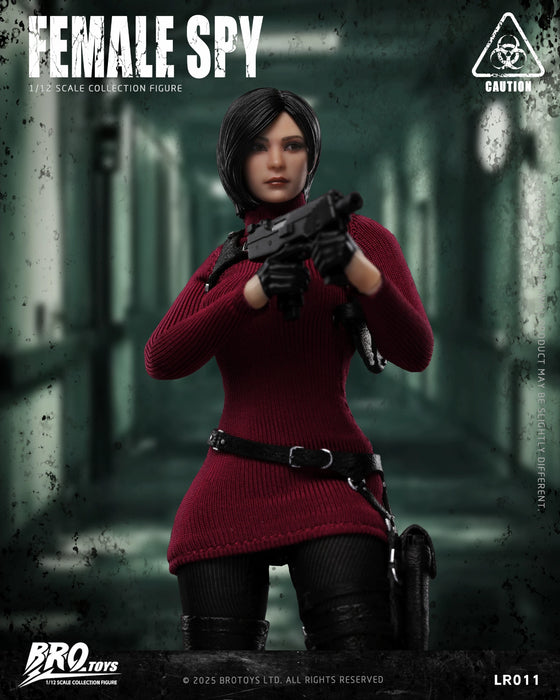 Pre-order 1/12 BROTOYS LR011 Female Spy Action Figure
