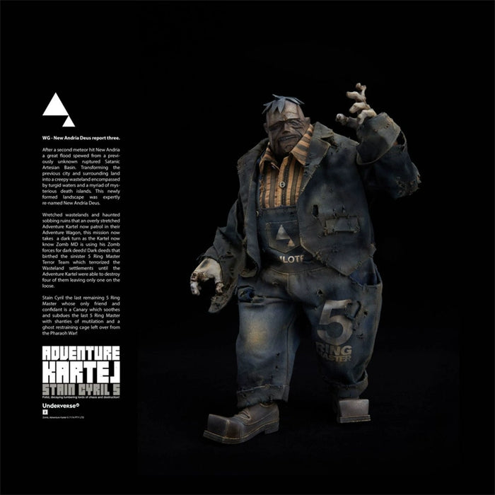 Pre-order 1/6 Underverse UV202510 Stain Cyril Action Figure
