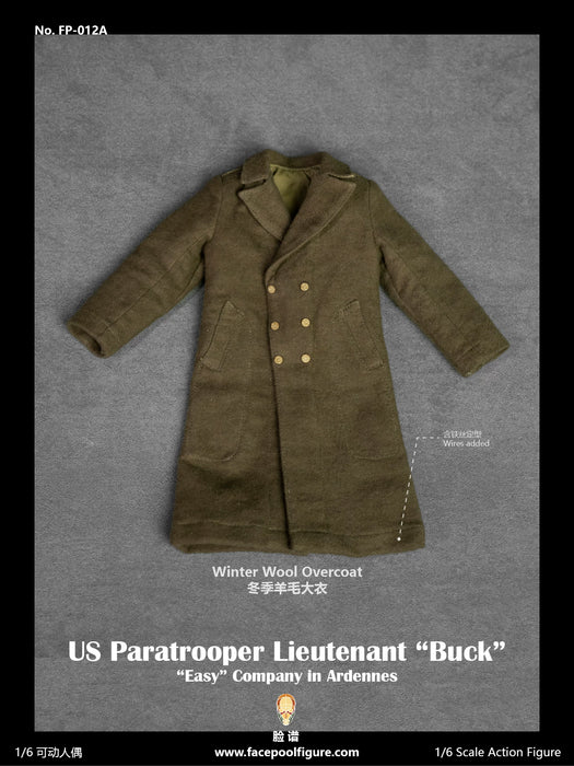 Pre-order 1/6 Facepool FP012 US Paratrooper Lieutenant Buck Reissue