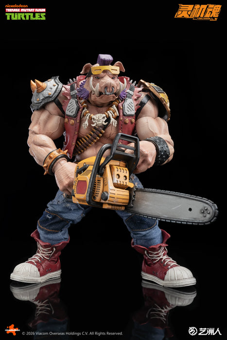 Pre-order 1/10 LINGJIHUN TURTLES Rocksteady & Bobop Figure