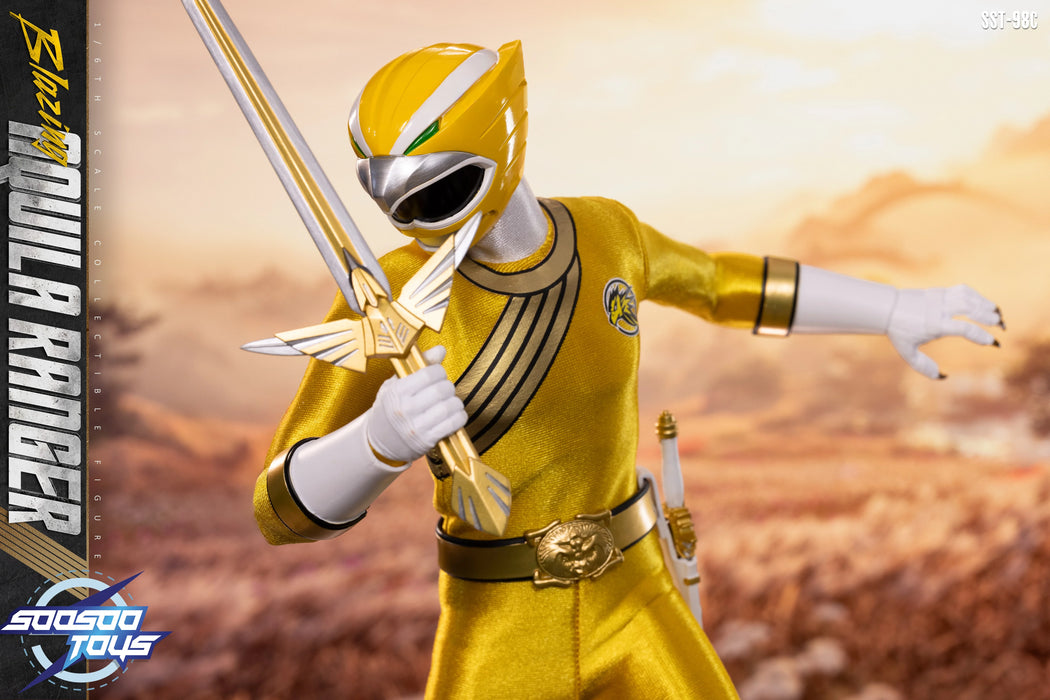 Pre-order 1/6 Soosootoys SST-097ABCDE Blazing Ranger Pack