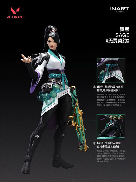 Pre-order 1/12 INART MAG G0015 VALORANT - Sage Action Figure