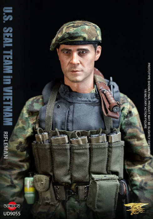 Pre-order 1/6 UJINDOU UD9055 U.S. SEAL TEAM in VIETNAM RIFLEMAN Figure