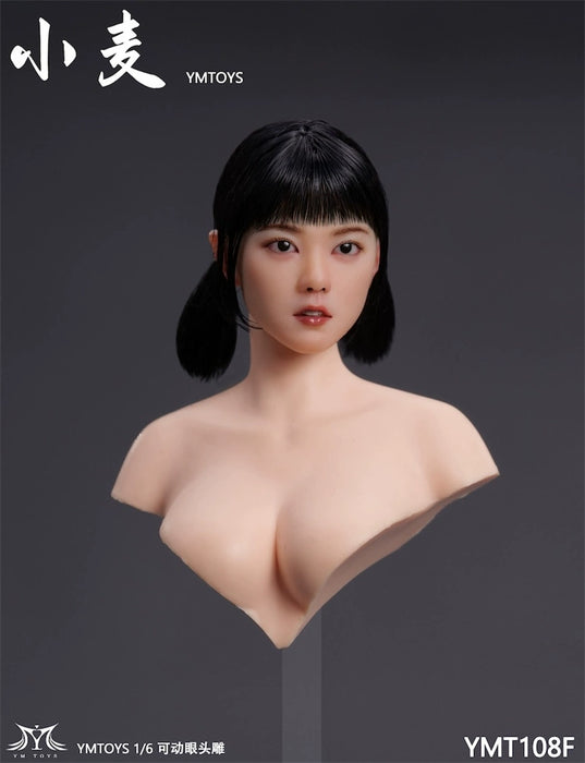 Pre-order 1/6 YMTOYS YMT108 Female head sculpt H#Suntan