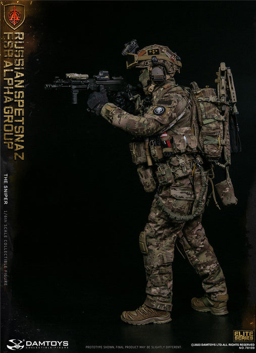 Pre-order 1/6 DAMTOYS 78100 RUSSIAN SPETSNAZ FSB ALPHA GROUP SNIPER