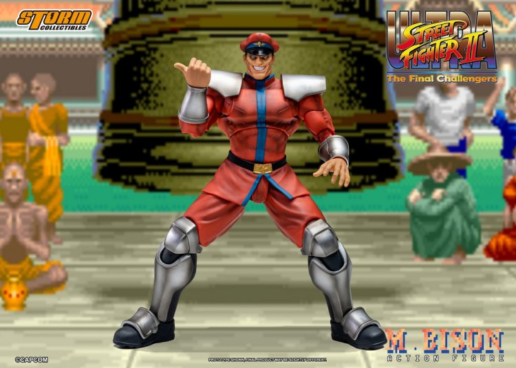 Pre-order 1/12 Storm Collectibles M. BISON (ULTRA STREET FIGHTER II) Action Figure