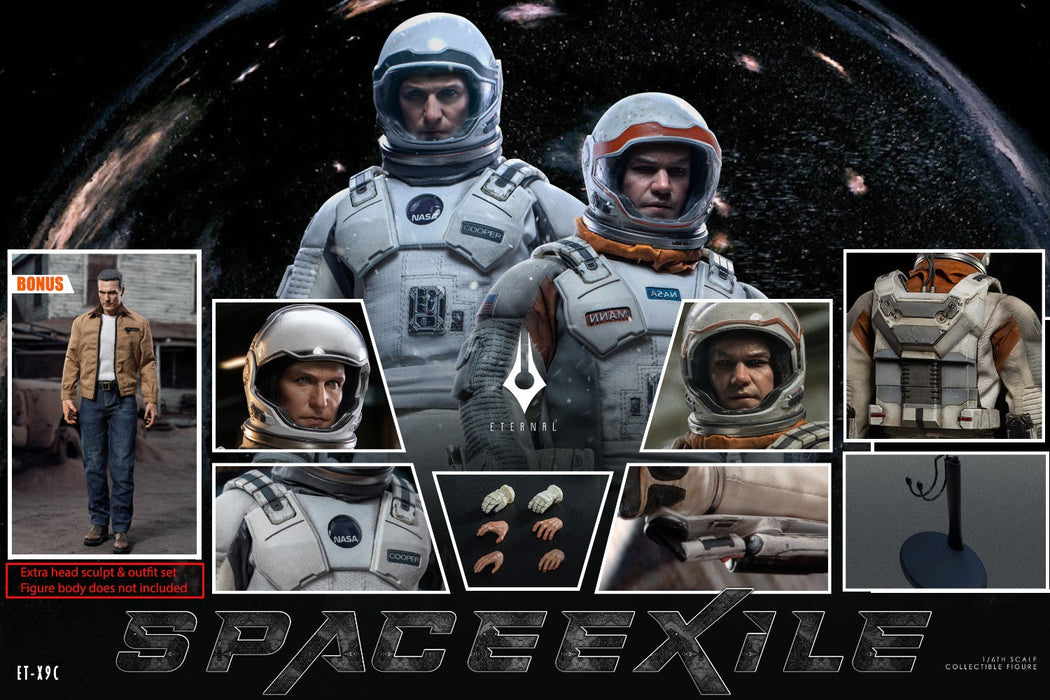 In-stock 1/6 Eternal Toys Space Exile ET_X9 Action Figure (A/B/C)