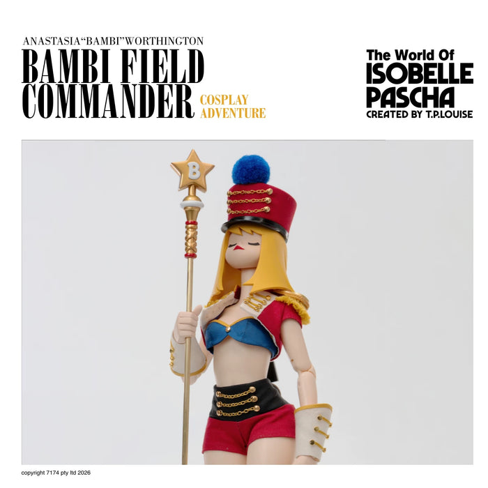Pre-order 1/6 Underverse UV202615-1 FIELD COMMANDER BAMBI Action Figure