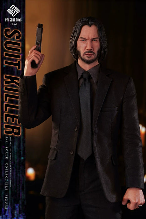 In-stock 1/6 Present Toys SP61 Suited Killer Action Figure