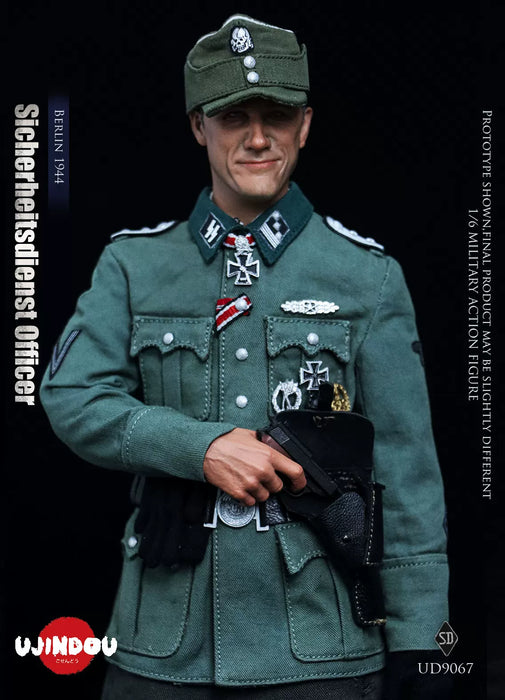 Pre-order 1/6 UJINDOU UD9067 Sicherheitsdienst Officer Berlin 1944 Action Figure