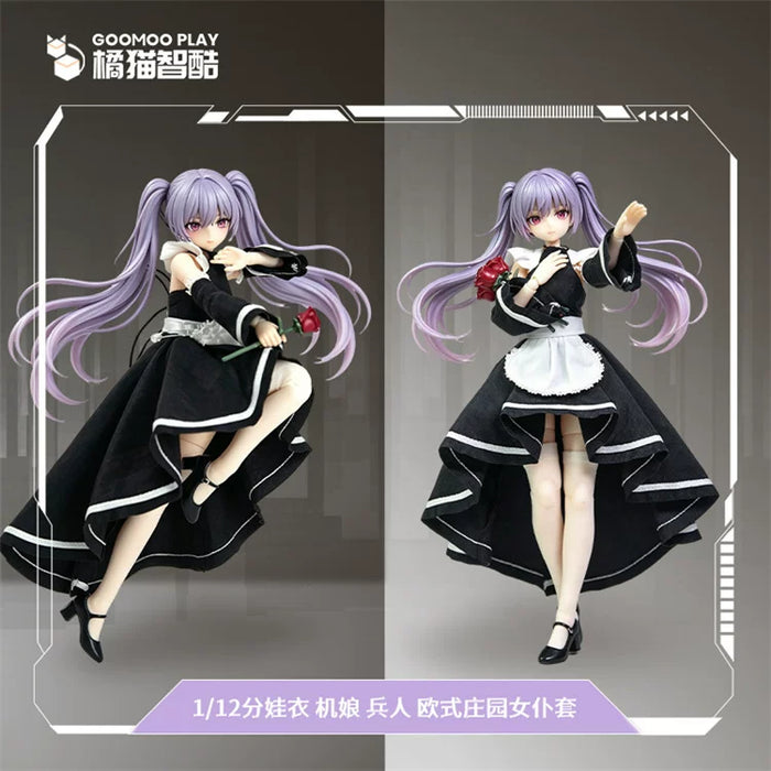 Pre-order 1/12 GOOMOO GM-N-003 Mecha Girl Maid Outfit