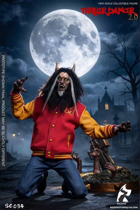 Pre-order 1/6 BIGDOG STUDIO SC034 Thriller dancer 2.0 Two-person suit Action Figure