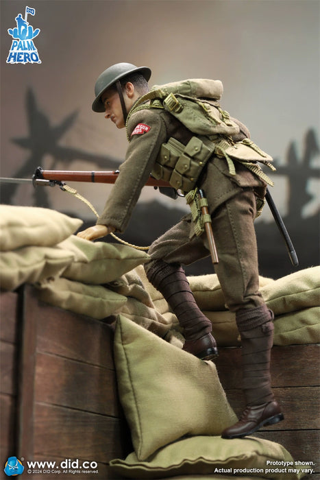 Pre-order 1/12 DID XB80028 WWI British Infantry – Albert Brown Action Figure