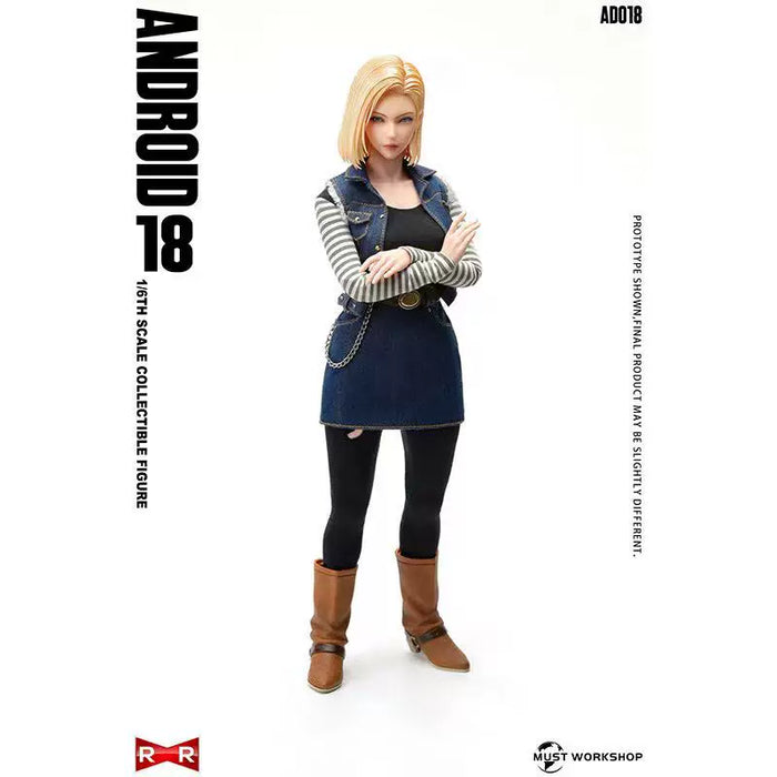 Pre-order 1/6 MUST WORKSHOP AD018 Cyborg Blonde Female Warrior Action Figure