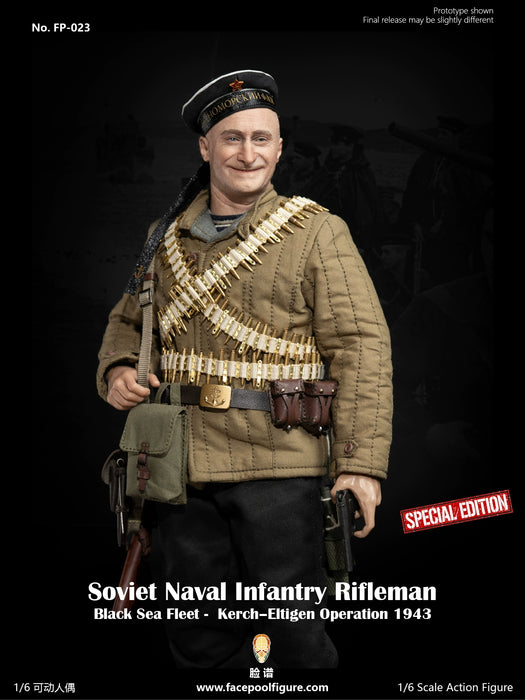 Pre-order 1/6 Facepool FP023 Soviet Naval Infantry Rifleman – Black Sea Fleet