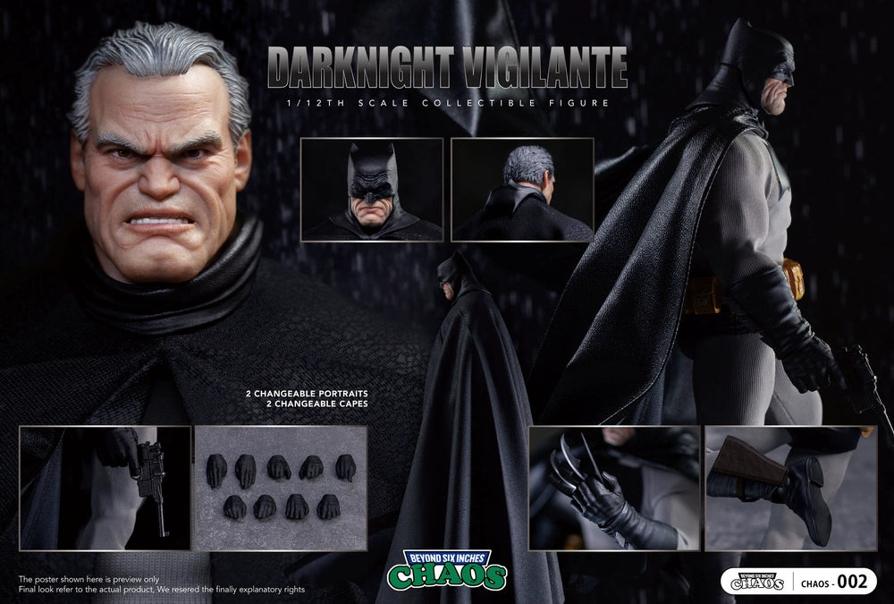 Pre-order 1/12 Chaos CHAOS-002 Darknight Vigilante Chaos Beyond Action Figure