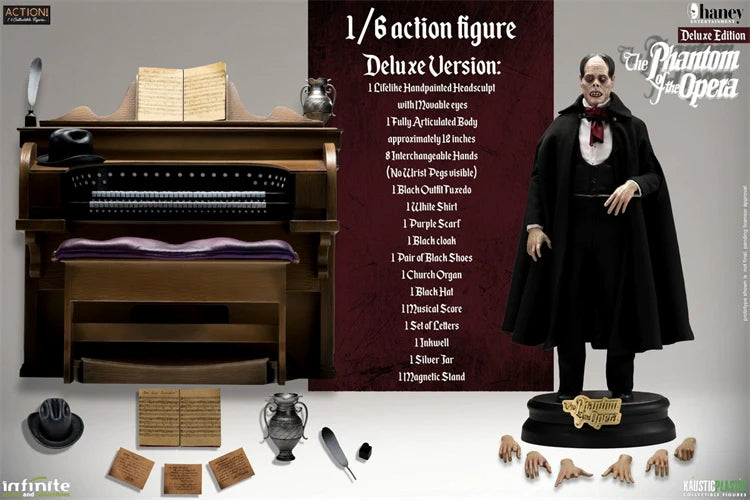 Pre-order 1/6 Infinite LON CHANEY AS PHANTOM OF THE OPERA Action Figure