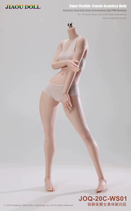 In-stock 1/6 JIAOU DOLLS JOQ-20C JOQ-20C Detachable Feet Muscular Female Body
