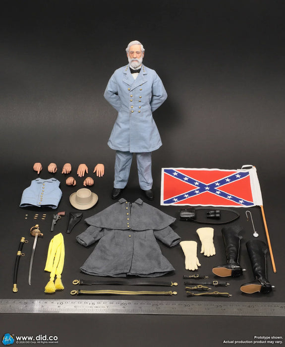 Pre-order 1/6 DID NS80198 U.S. Civil War Confederate Army General Robert Edward Lee Action Figure