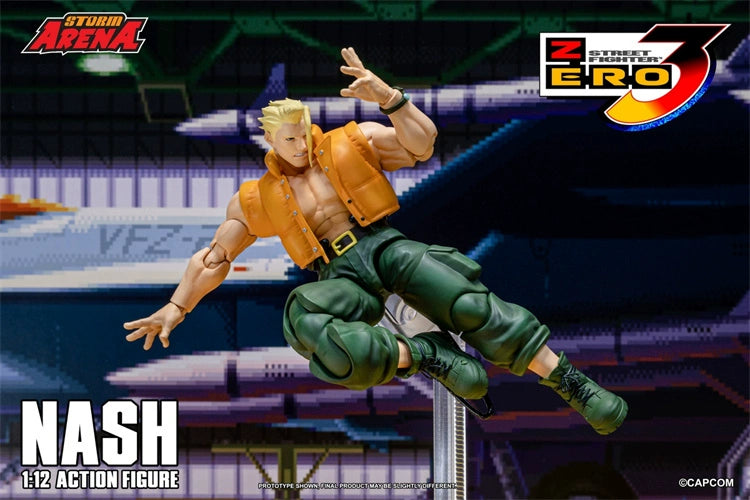 Pre-order 1/12 Storm Collectibles SFSA05 NASH - STREET FIGHTER 3 ZERO STROM ARENA