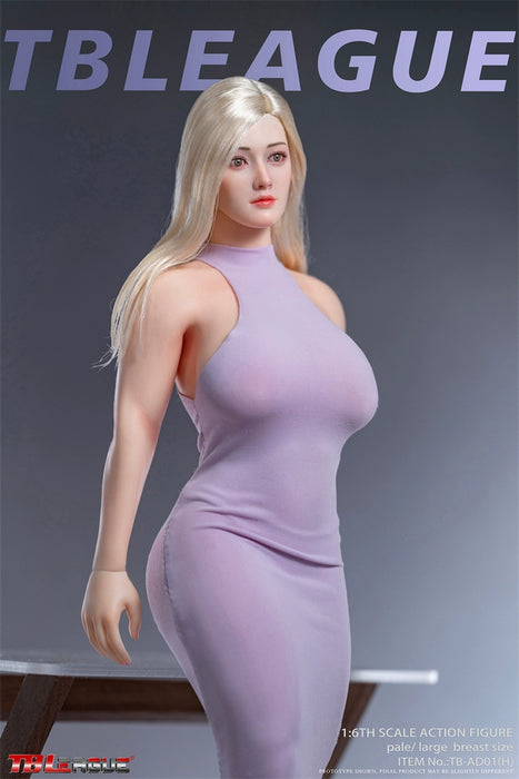 Pre-order 1/6 TBLeague TB-AD01H&02H Female Seamless Body Fullness Series (With Head Sculpt)