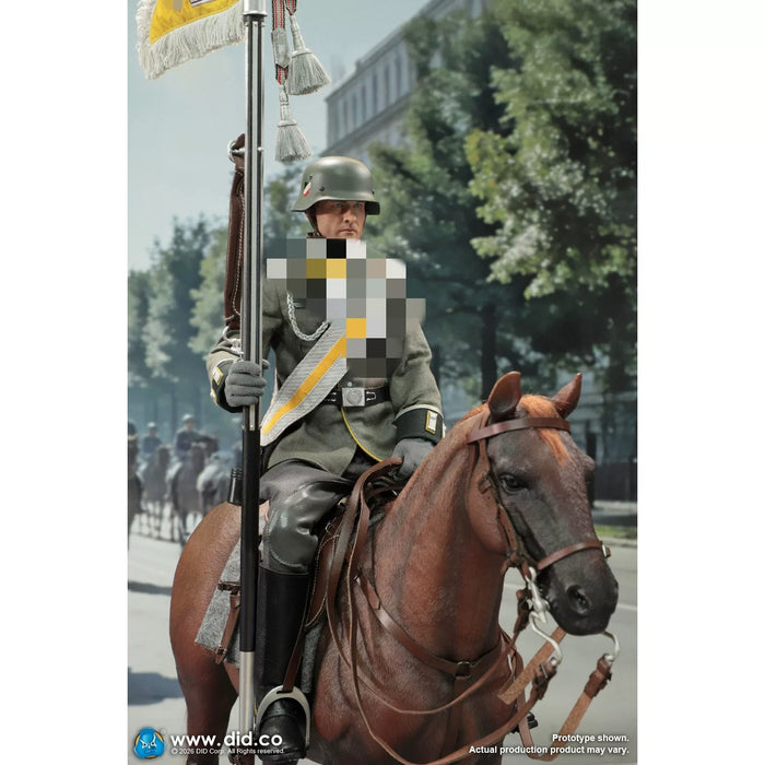 Pre-order 1/6 DID E60084 Brown WWII German War Horse (Standing)