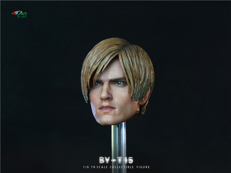 Pre-order 1/6 BY-ART Male head sculpt T15 HW/O Neck