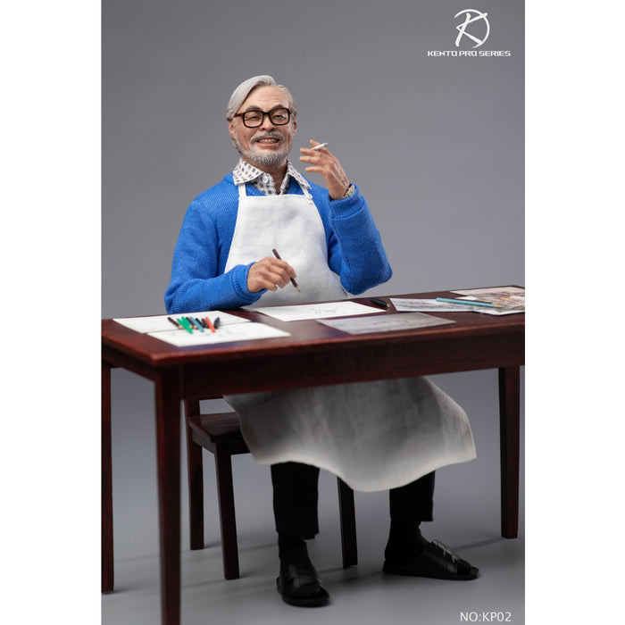 Pre-order 1/6 Kento Studio KP02 Grandpa Who Loves Painting Action Figure