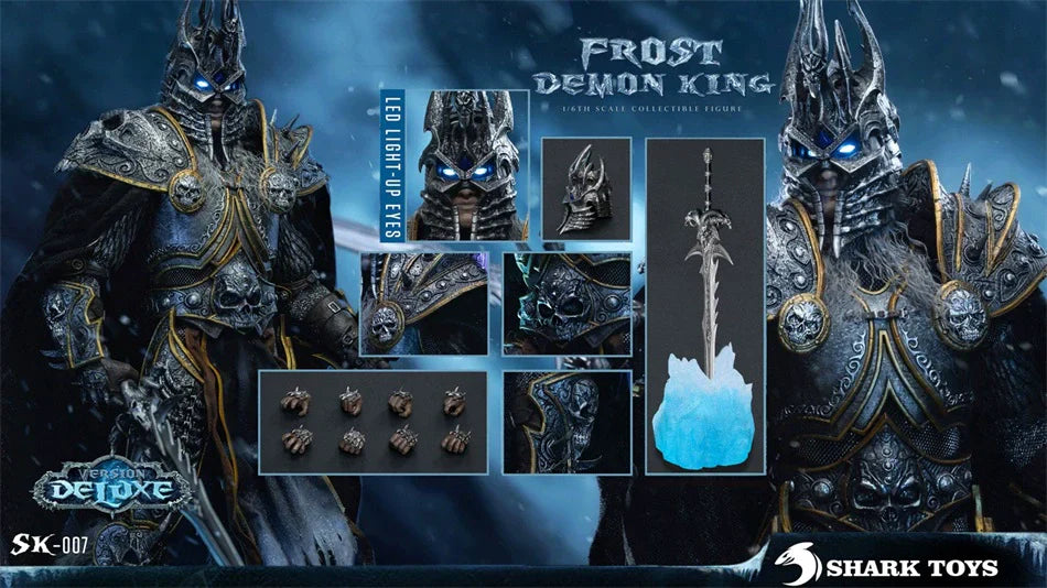 In-stock 1/6 SHARK TOYS SK-007 Frost Demon King Action Figure